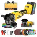 Cordless Angle Grinder With Battery
