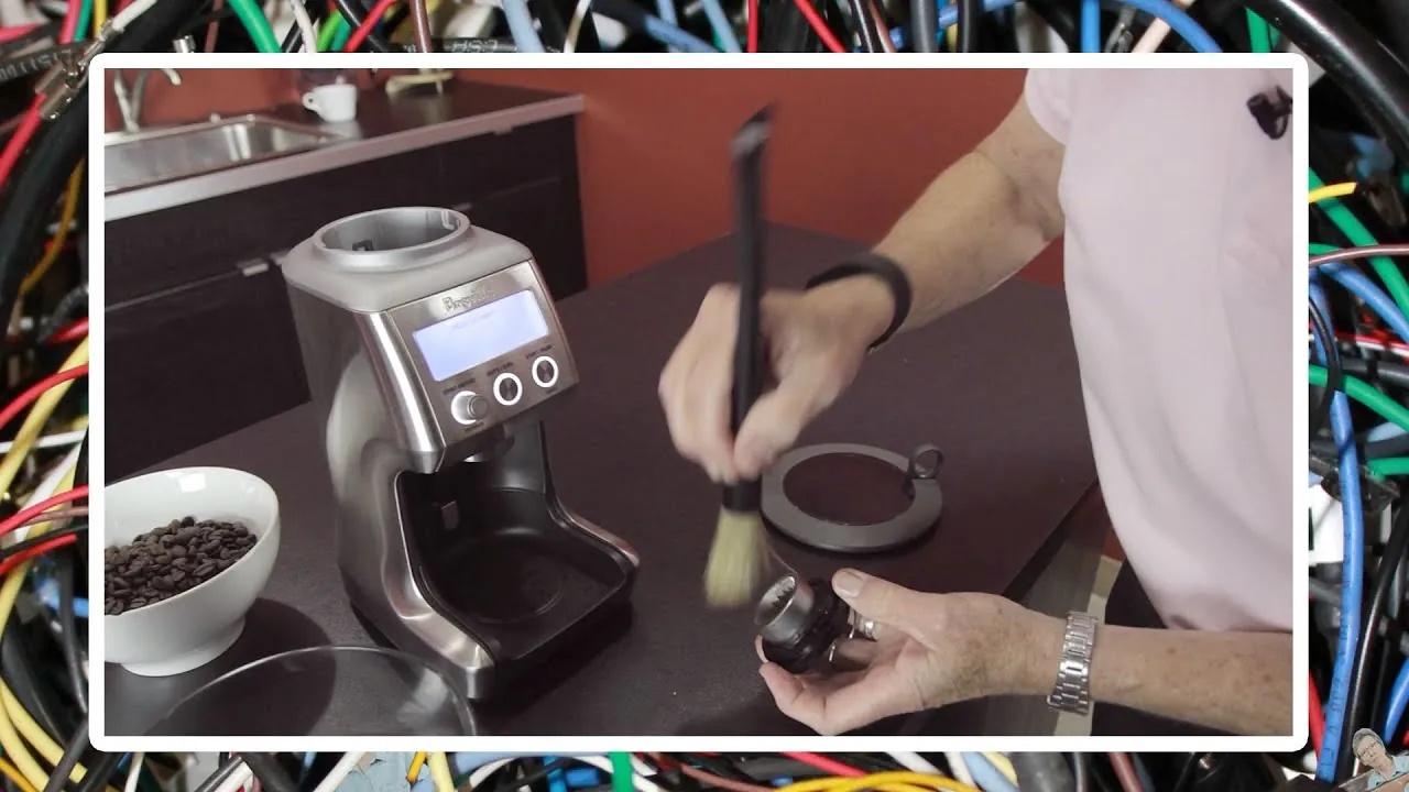 How to Clean a Breville Coffee Grinder for Fresh Flavor Specialized cleaning pellets used as an alternative method for deep cleaning a coffee grinder.
